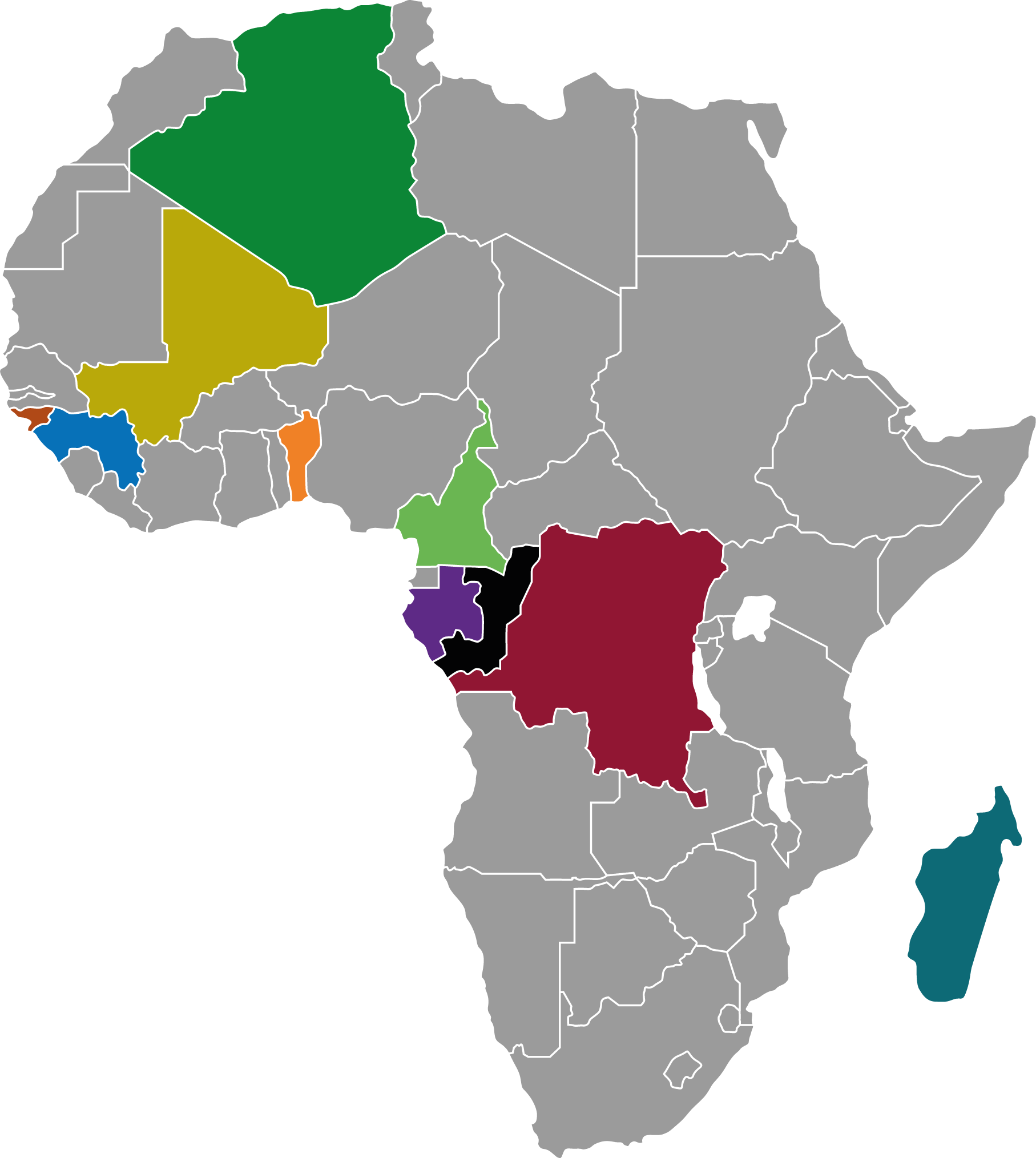 Map of Africa